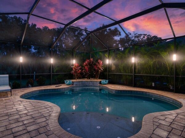 Can You Hang String Lights Over a Pool